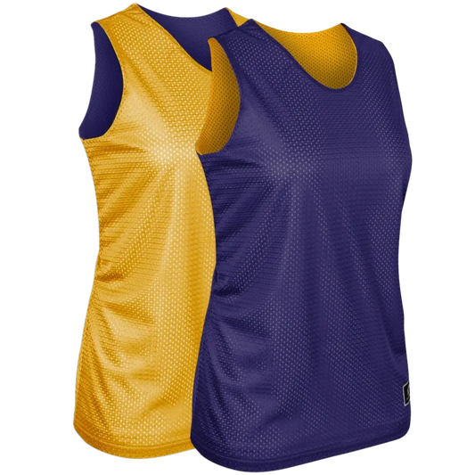 Purple & Gold | Women's Cut Basketball Pinnie