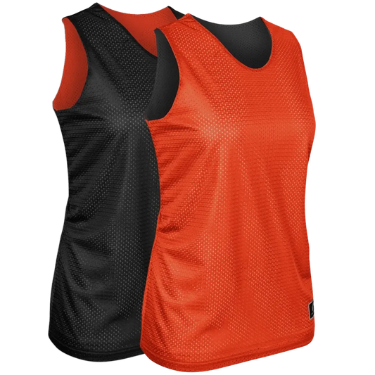 Orange & Black | Women's Cut Basketball Pinnie