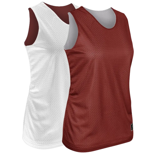 Cardinal & White | Women's Cut Basketball Pinnie