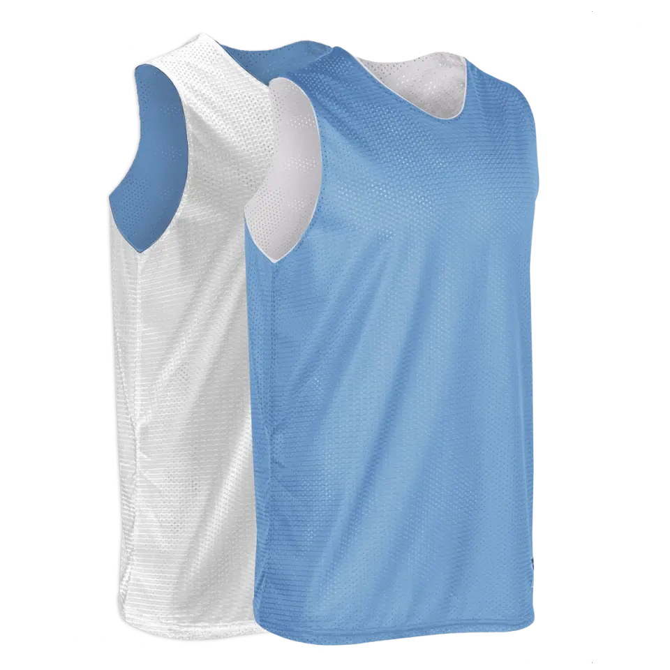 Carolina Blue & White | Basketball Pinnie