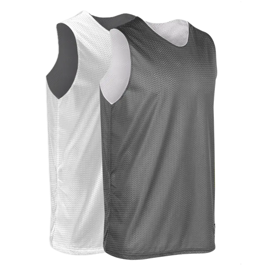 Charcoal & White | Basketball Pinnie