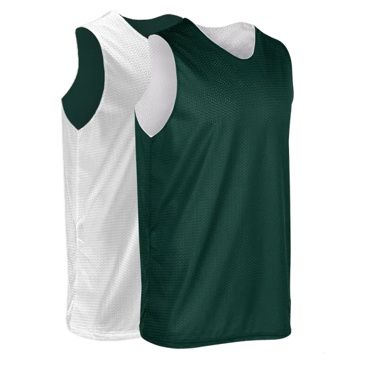 Forest & White | Basketball Pinnie