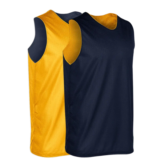 Navy & Gold | Basketball Pinnie