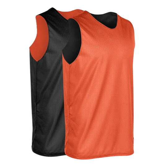 Orange & Black | Basketball Pinnie