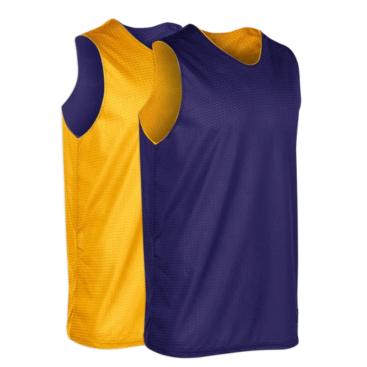 Purple & Gold | Basketball Pinnie