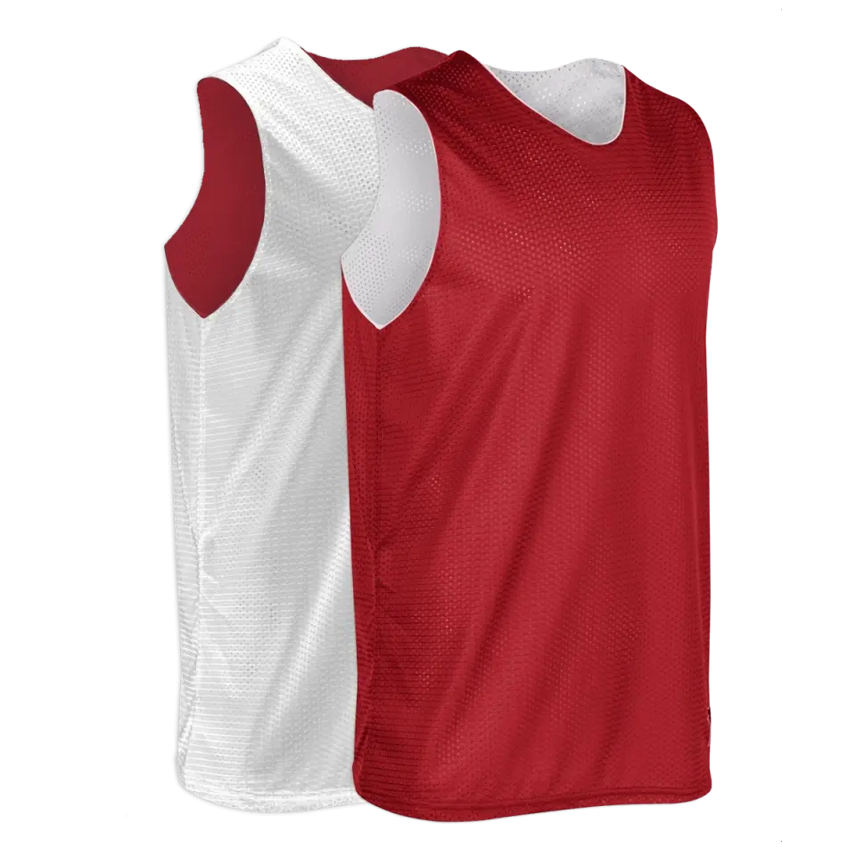 Scarlet & White | Basketball Pinnie
