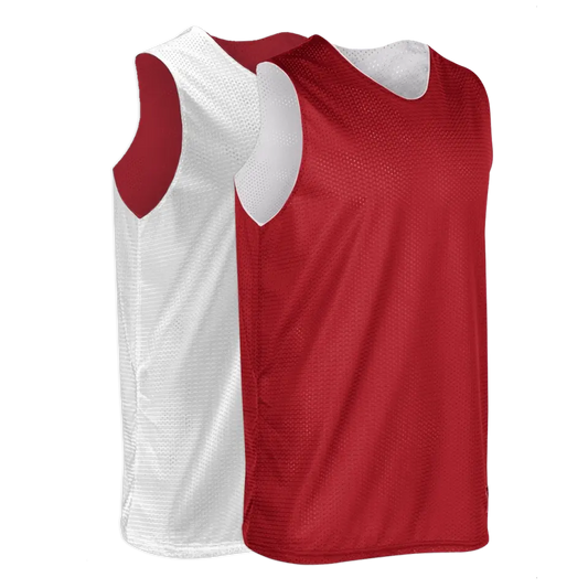 Scarlet & White | Basketball Pinnie