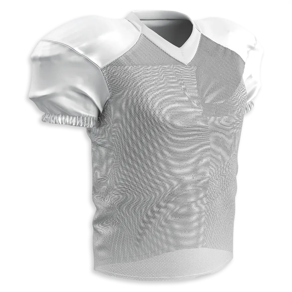 White | Standard Football Pinnie