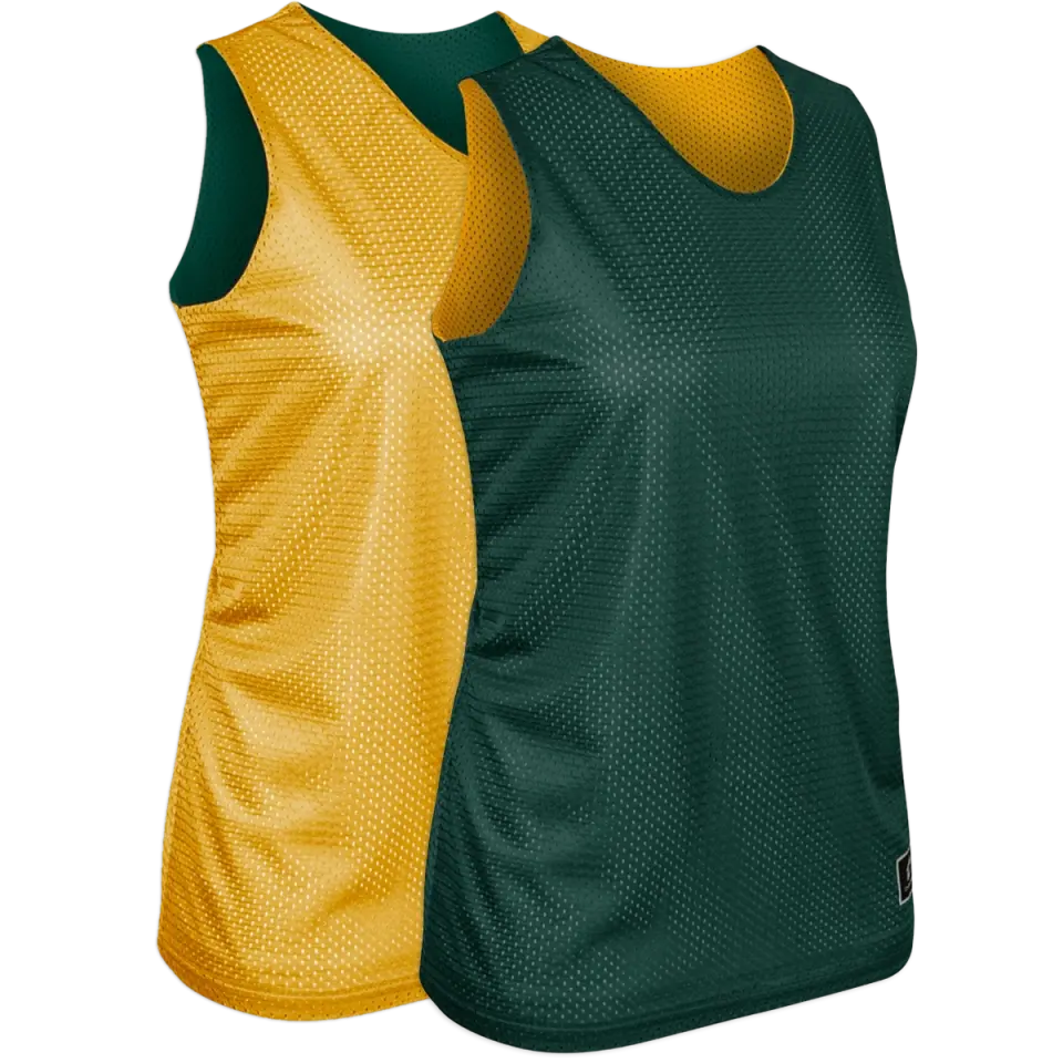 Forest & Gold | Women's Cut Basketball Pinnie