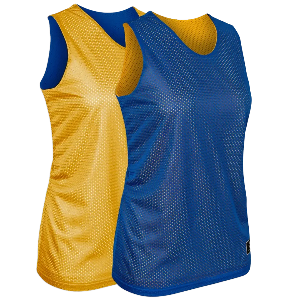 Royal & Gold | Women's Cut Basketball Pinnie